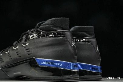 OG Jordan 17 Low Chrome Air Black 1207